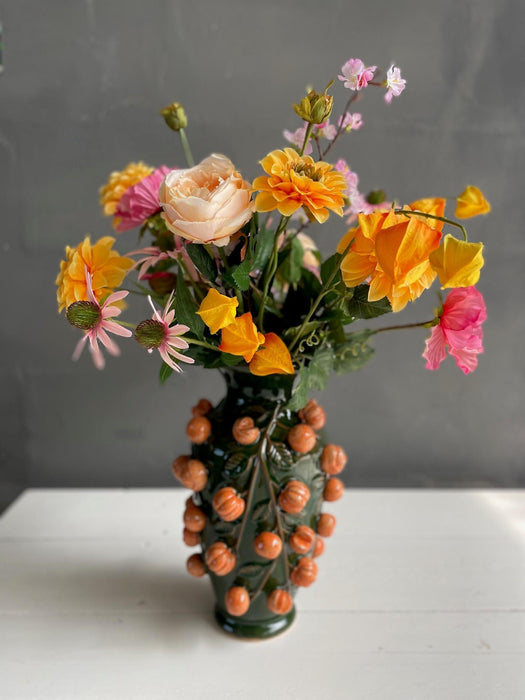 Kunstbloemen - Boeket L - Orange Summer - ↕80cm