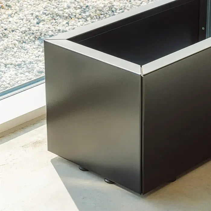 yaccu campingtisch 120x80 Stahlpflanzgefäß 120 x 120 x 80 cm